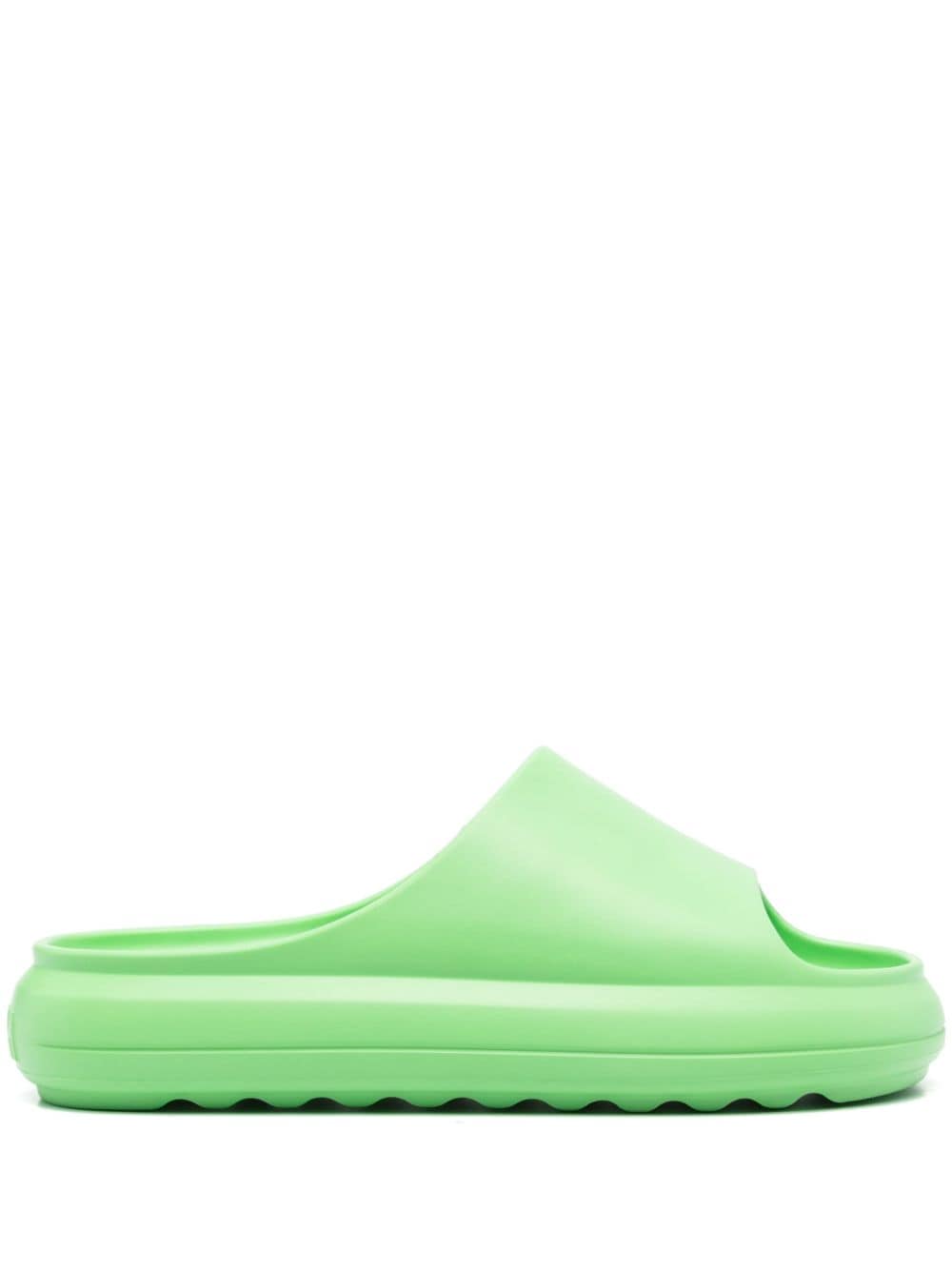 MSGM debossed-logo slides - Green von MSGM