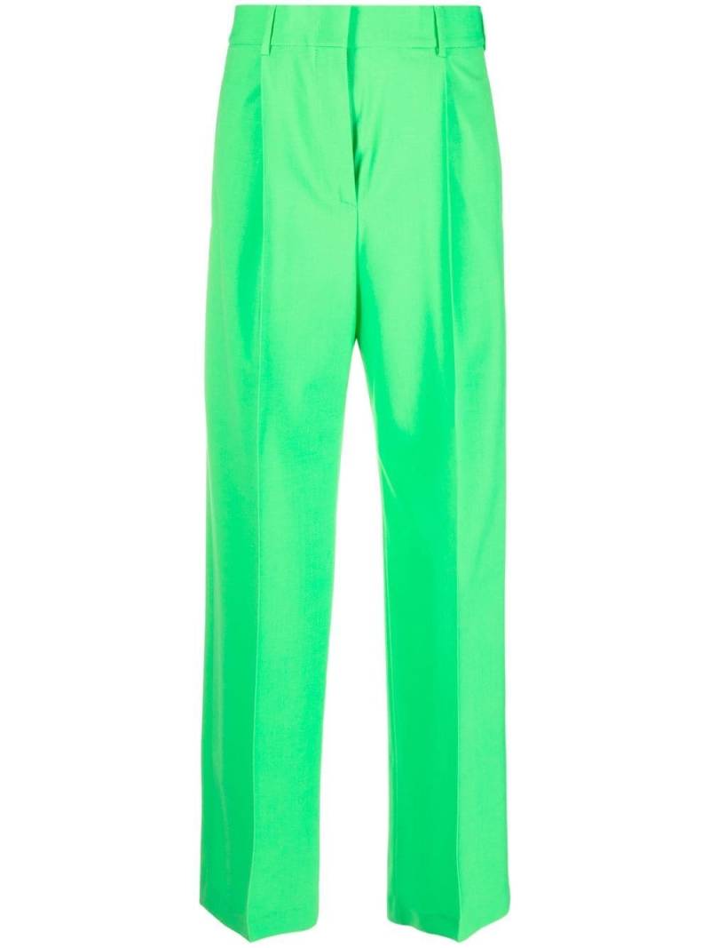 MSGM high-waist tailored trousers - Green von MSGM