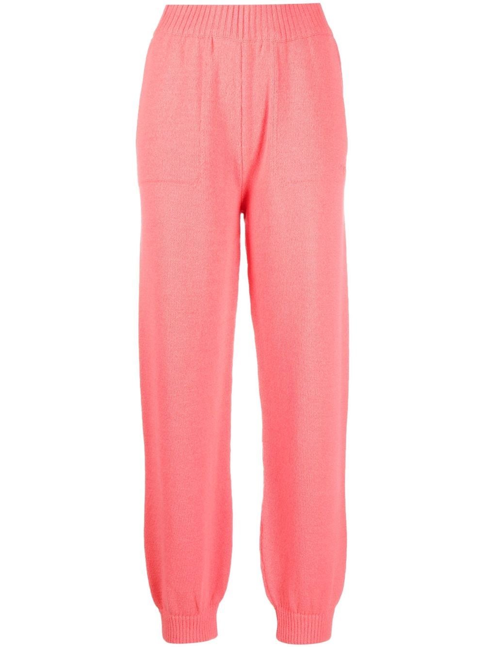 MSGM knited track pants - Pink von MSGM