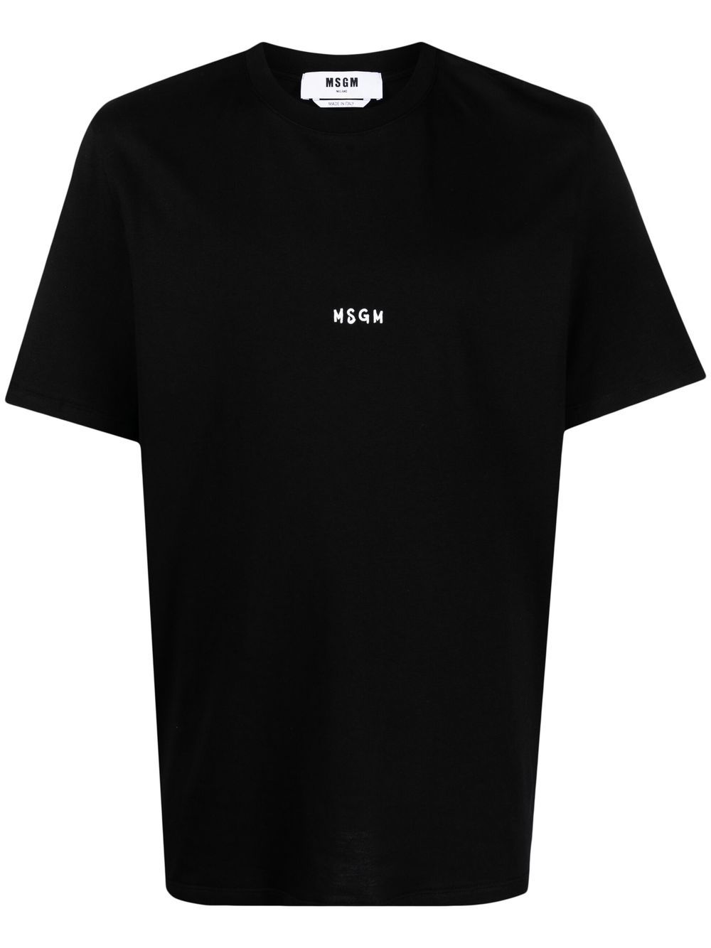 MSGM logo-print T-shirt - Black von MSGM