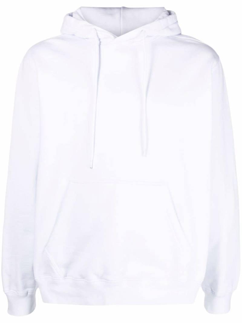 MSGM logo-print hooded jumper - White von MSGM