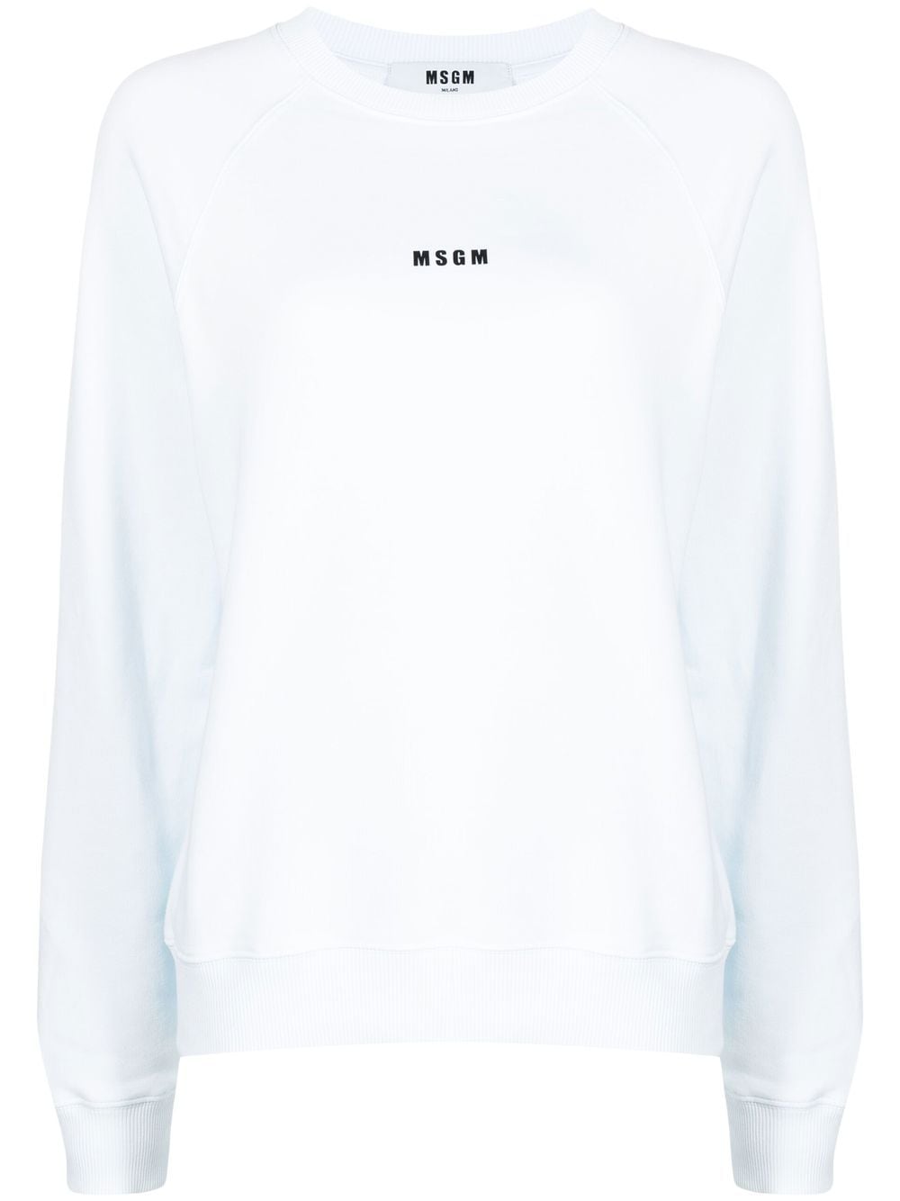 MSGM logo-print sweatshirt - White von MSGM