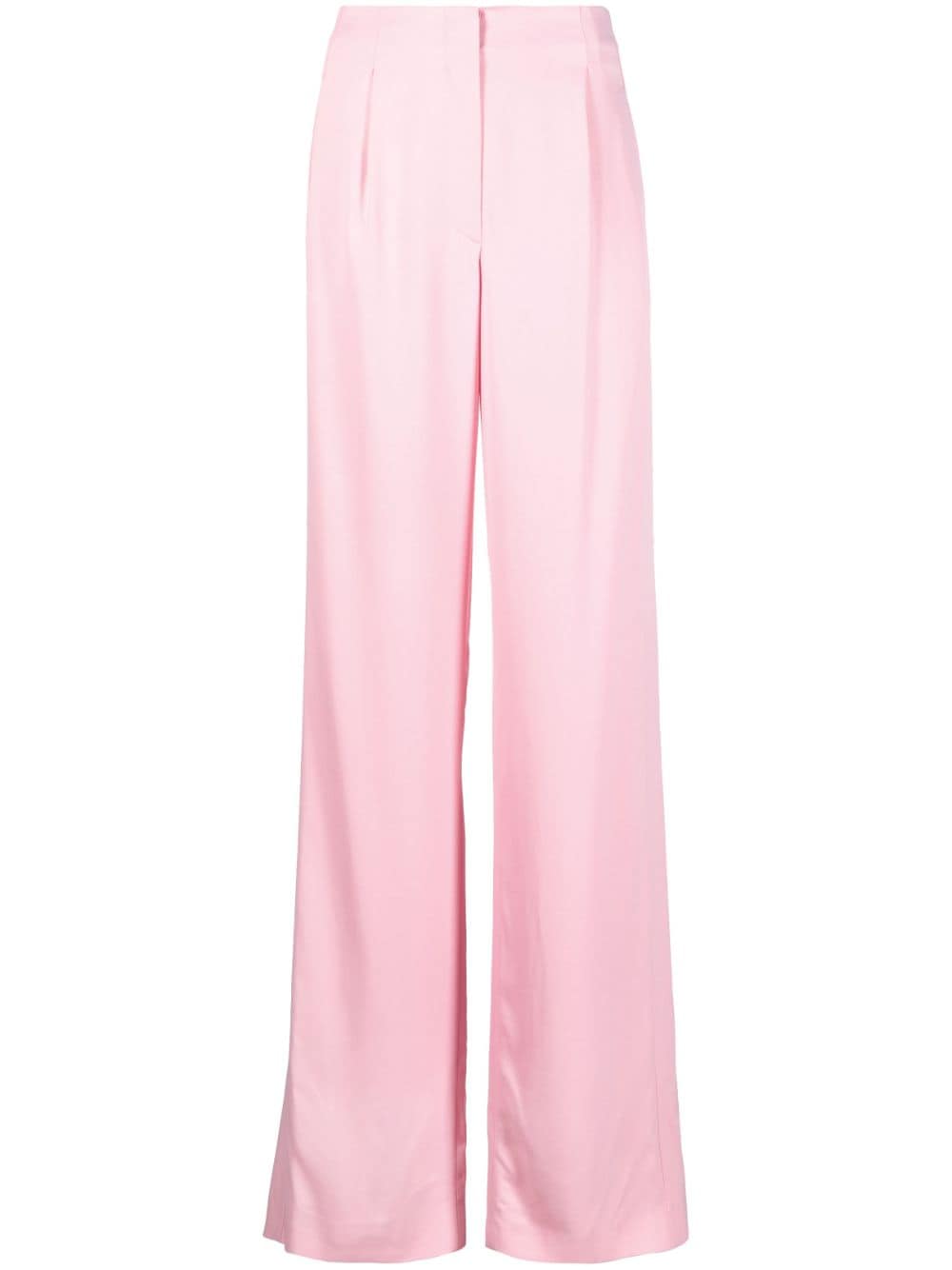 MSGM long-length high-waist trousers - Pink von MSGM