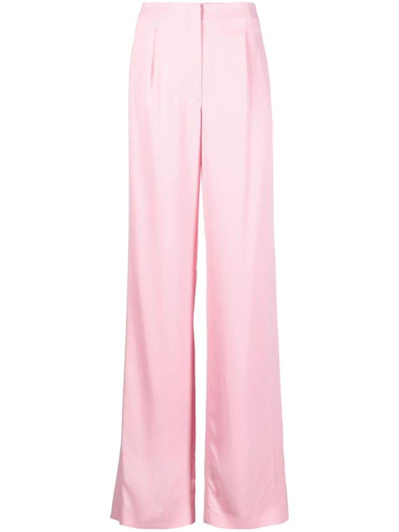 MSGM long-length high-waist trousers - Pink von MSGM