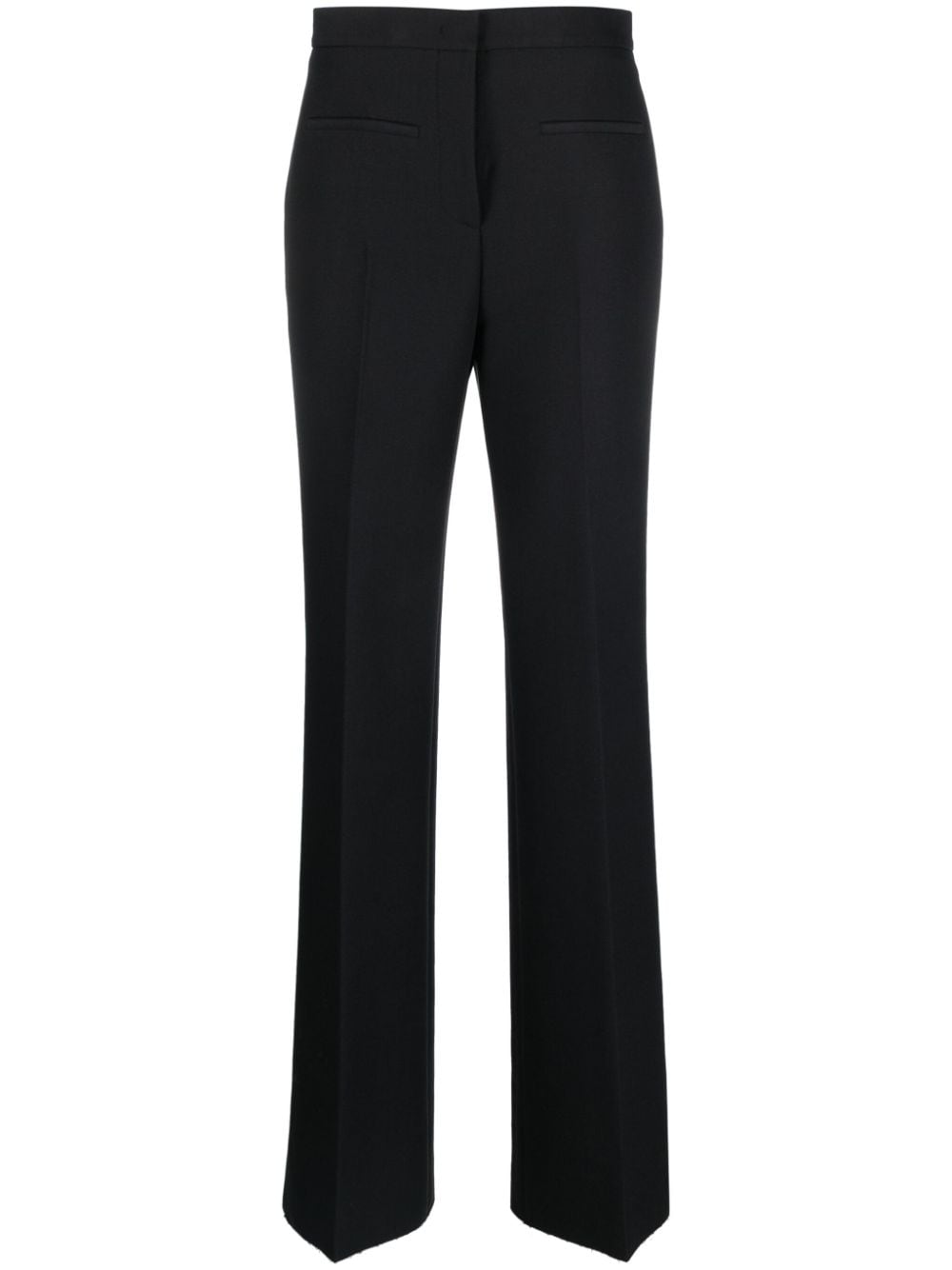 MSGM mid-rise tailored trousers - Black von MSGM