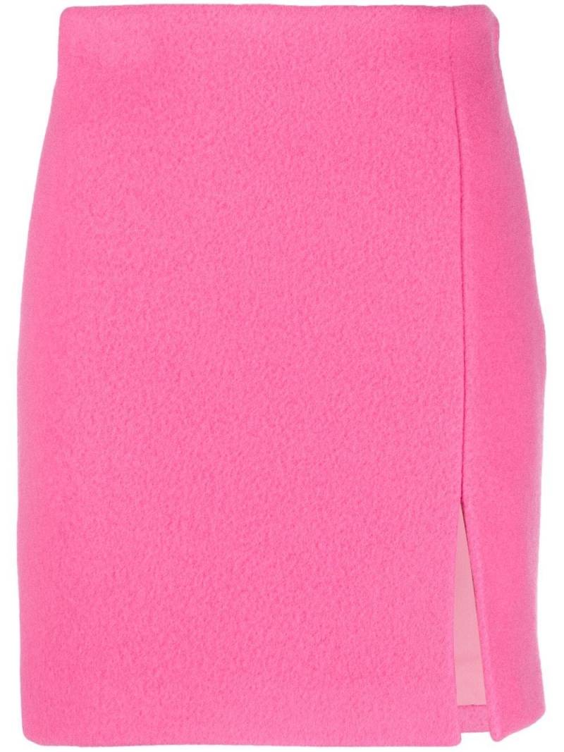 MSGM side-slit mini skirt - Pink von MSGM