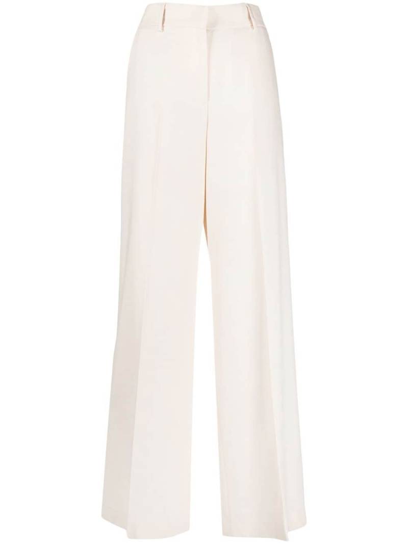 MSGM straight-leg tailored trousers - Neutrals von MSGM