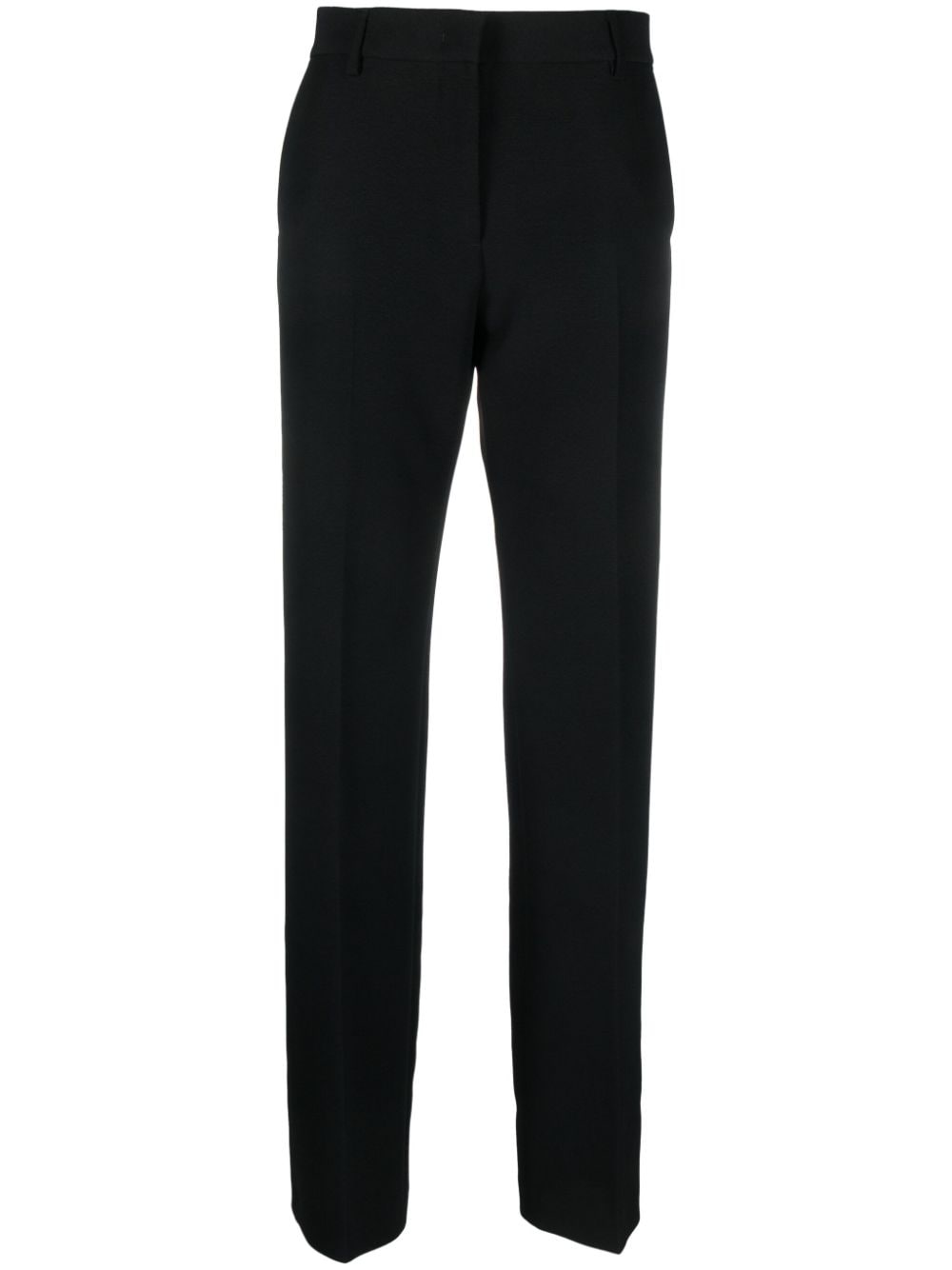 MSGM tailored straight-leg trousers - Black von MSGM
