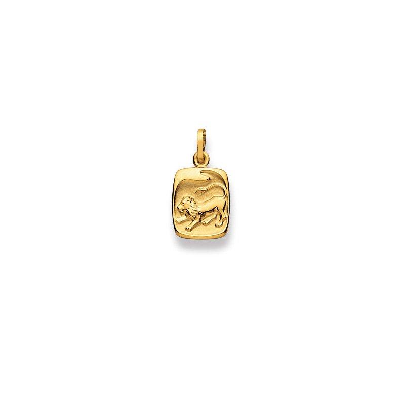 Anhänger Sternzeichen Löwe Gelbgold 750, 19x10mm Damen Gelbgold ONE SIZE von MUAU Schmuck