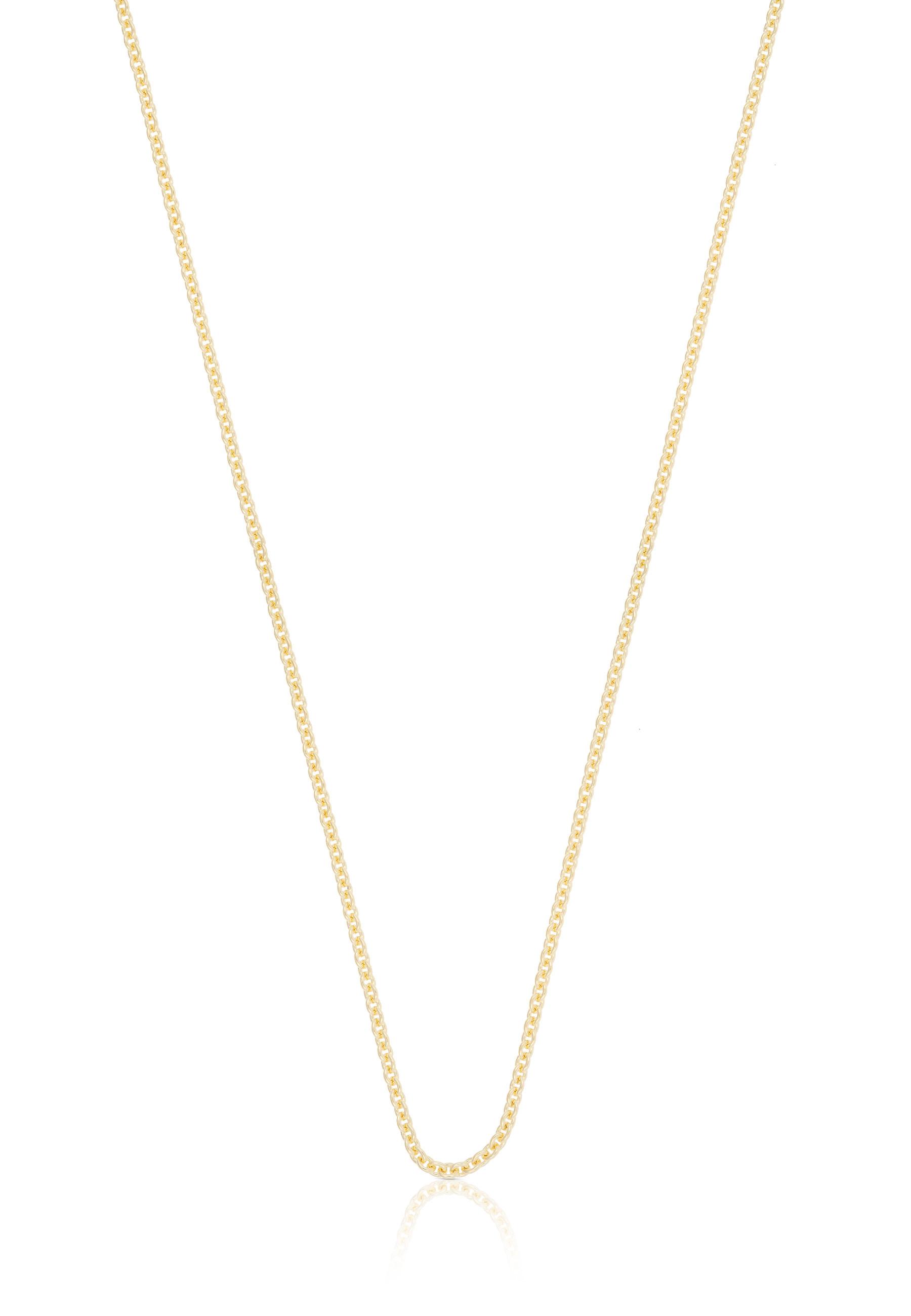 Collier Anker Gelbgold 750, 1.5mm, 38cm Damen Gelbgold 38cm von MUAU Schmuck