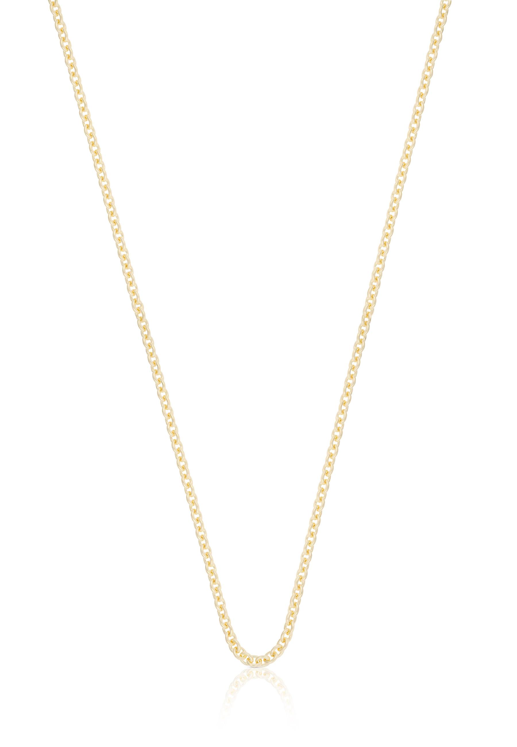 Collier Anker Gelbgold 750, 2mm, 45cm Damen Gelbgold 45cm von MUAU Schmuck