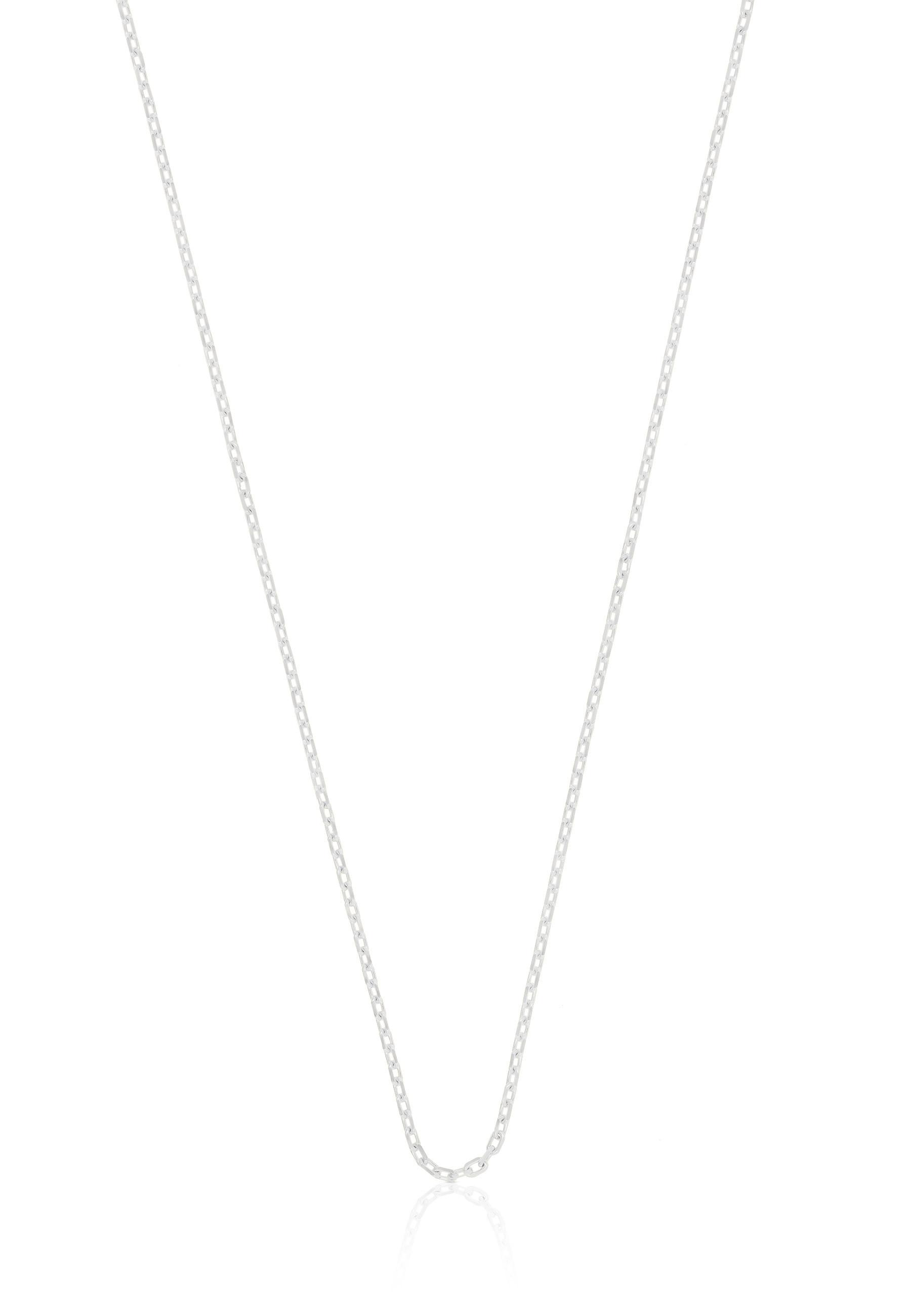 Collier Anker Weissgold 750, 1.4mm, 38cm Damen Silber 38cm von MUAU Schmuck