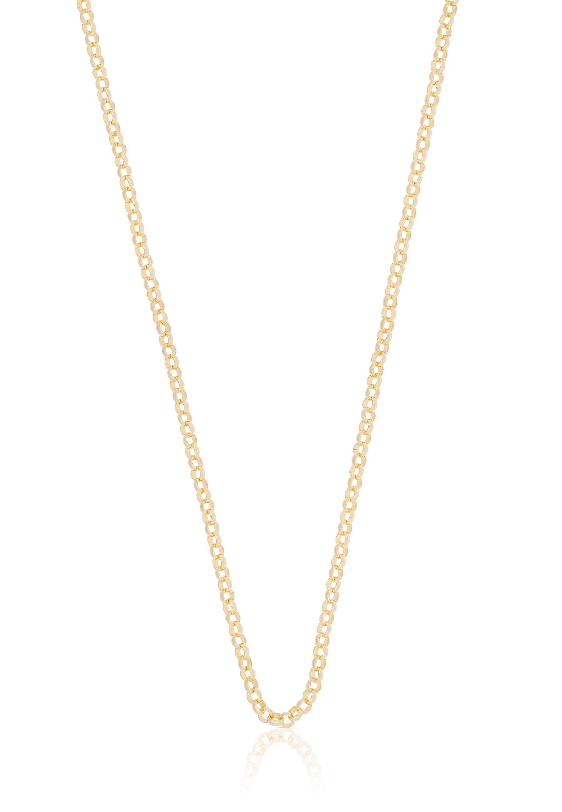 Collier Erbs Gelbgold 750, 2.5mm, 45cm Damen Gelbgold 45cm von MUAU Schmuck