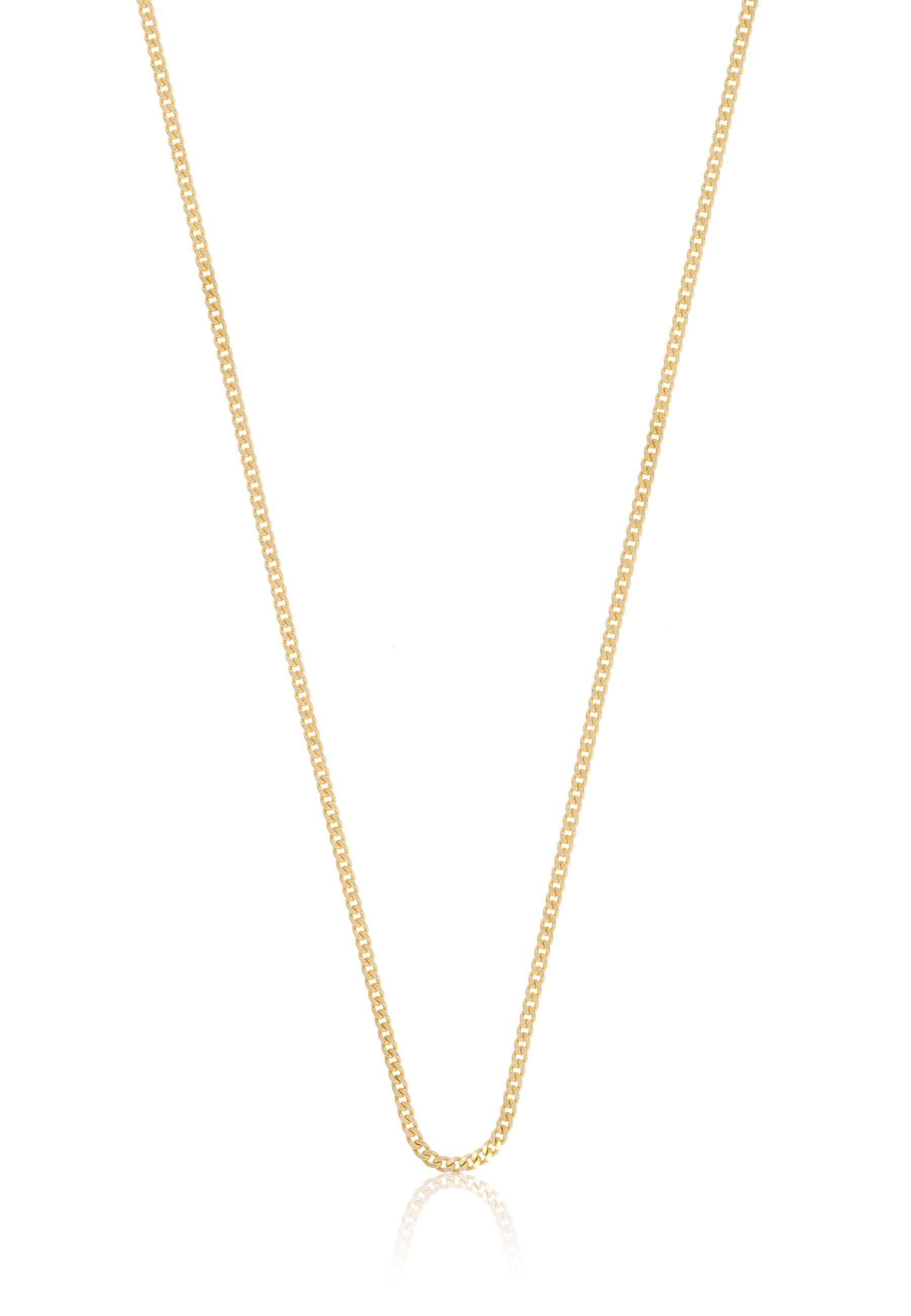 Collier Panzer Gelbgold 750, 1.2mm, 40cm Damen Gelbgold 40cm von MUAU Schmuck