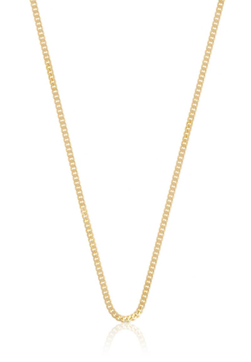 Collier Panzer Gelbgold 750, 1.6mm, 38cm Damen Gelbgold 38cm von MUAU Schmuck