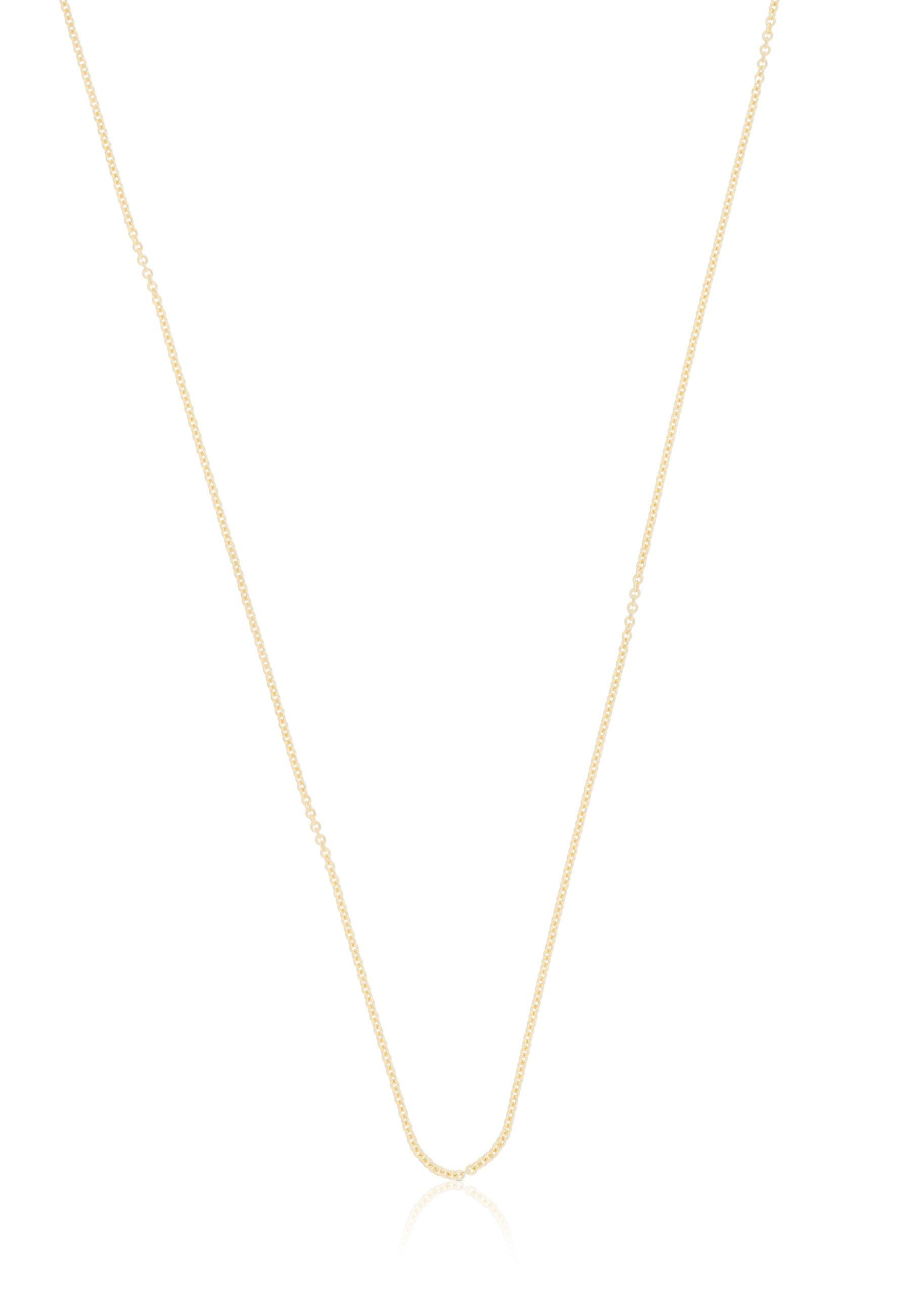 Collier Rundanker Gelbgold 750, 0.9mm, 40cm Damen Gelbgold 40cm von MUAU Schmuck