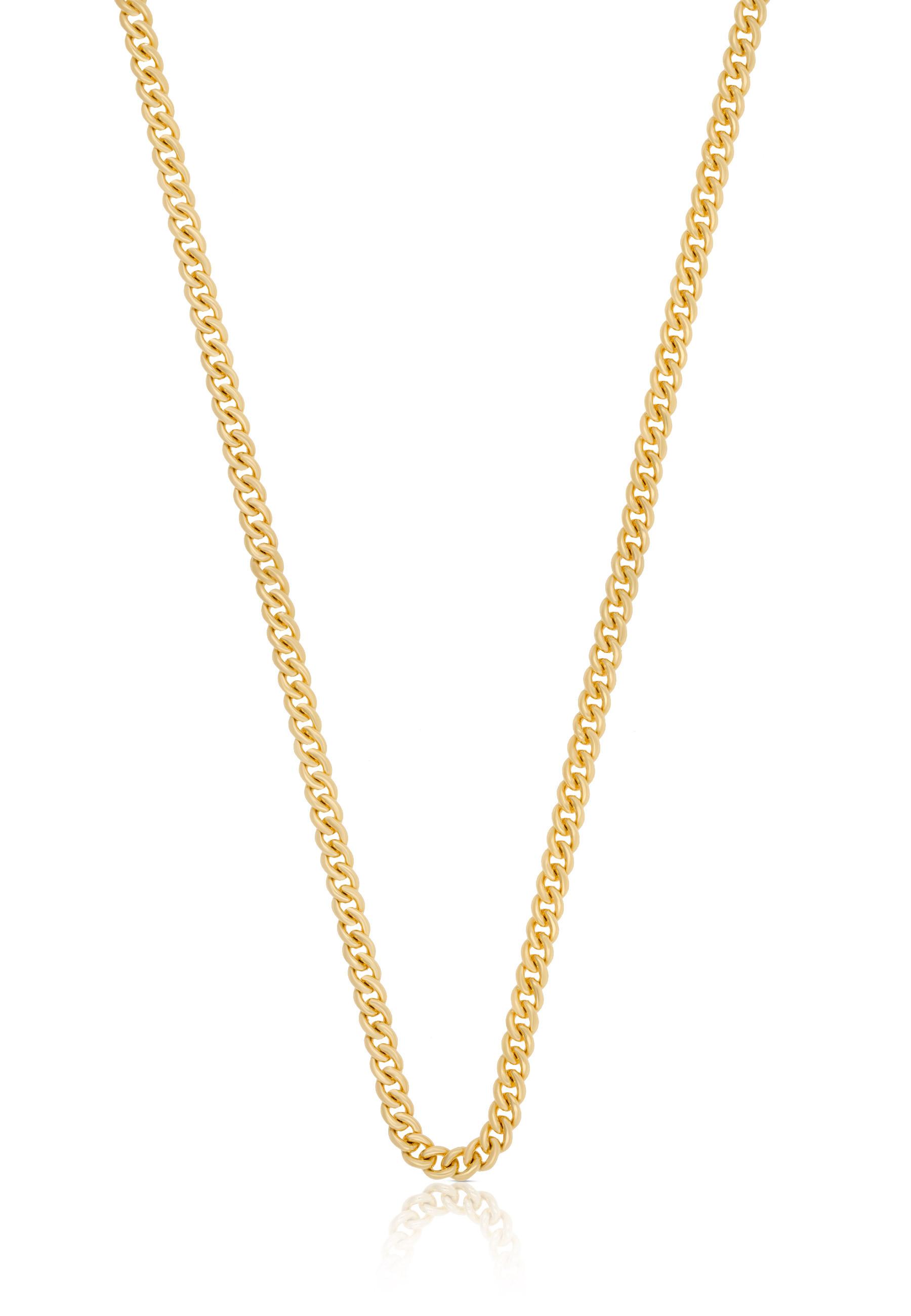 Collier Rundanker Gelbgold 750, 1.1mm, 45cm Damen Gelbgold 45cm von MUAU Schmuck