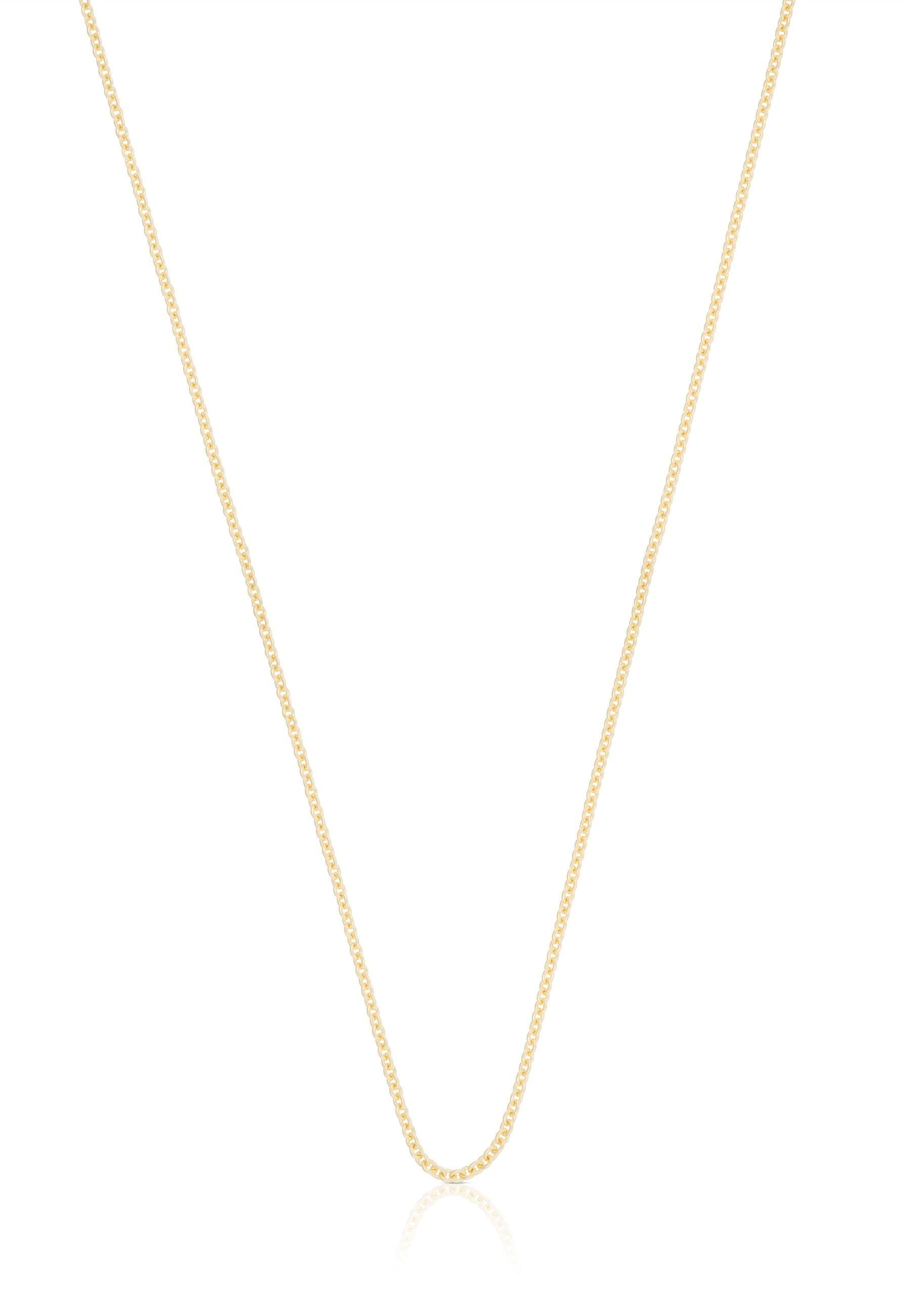 Collier Rundanker Gelbgold 750, 1.3mm, 40cm Damen Gelbgold 40cm von MUAU Schmuck