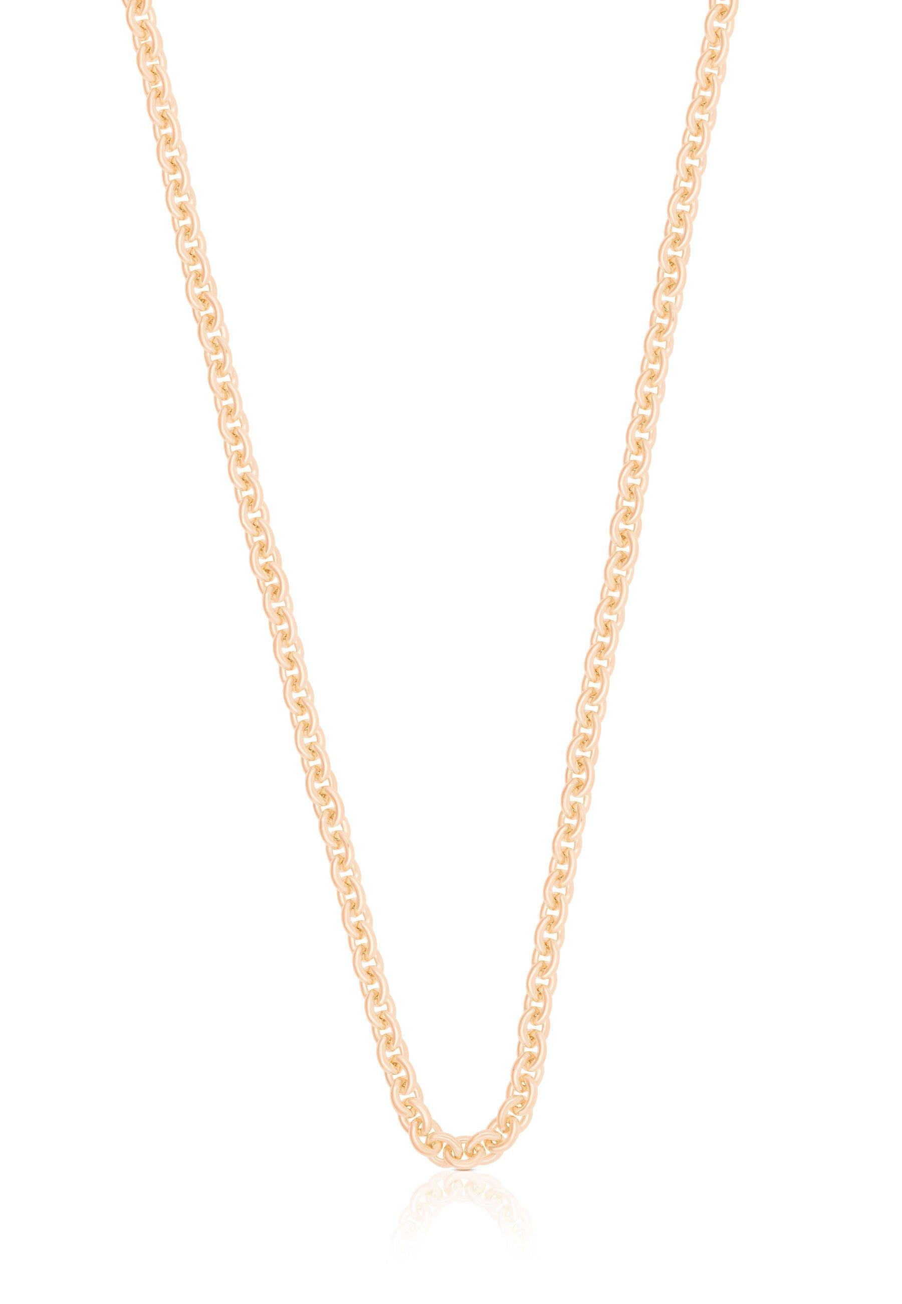 Collier Rundanker Rotgold 750, 3.1mm, 45cm Damen Gold 45cm von MUAU Schmuck