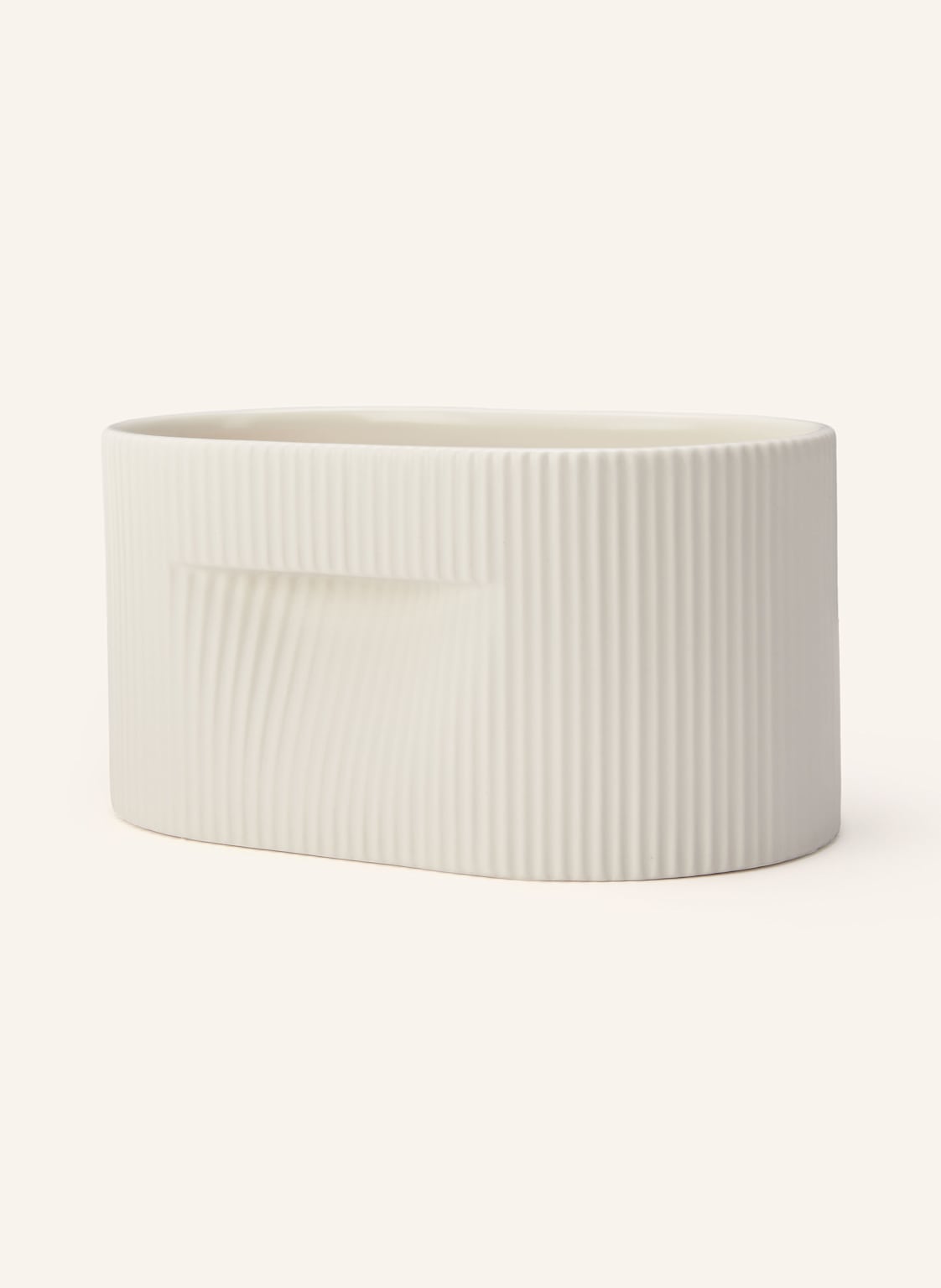 Muuto Blumentopf Ridge weiss Muuto Blumentopf Ridge weiss von MUUTO