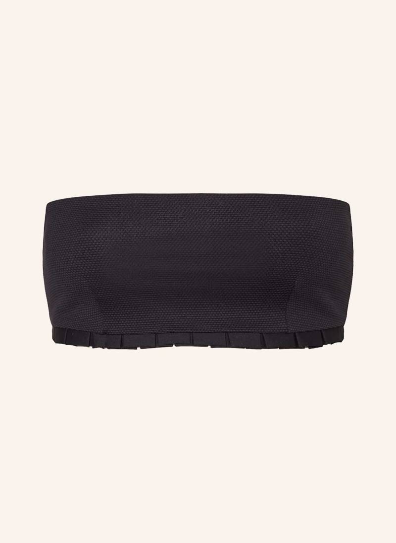 Mymarini Bandeau-Bikini-Top Top No. 2 Mit Uv-Schutz 50+ schwarz von MYMARINI