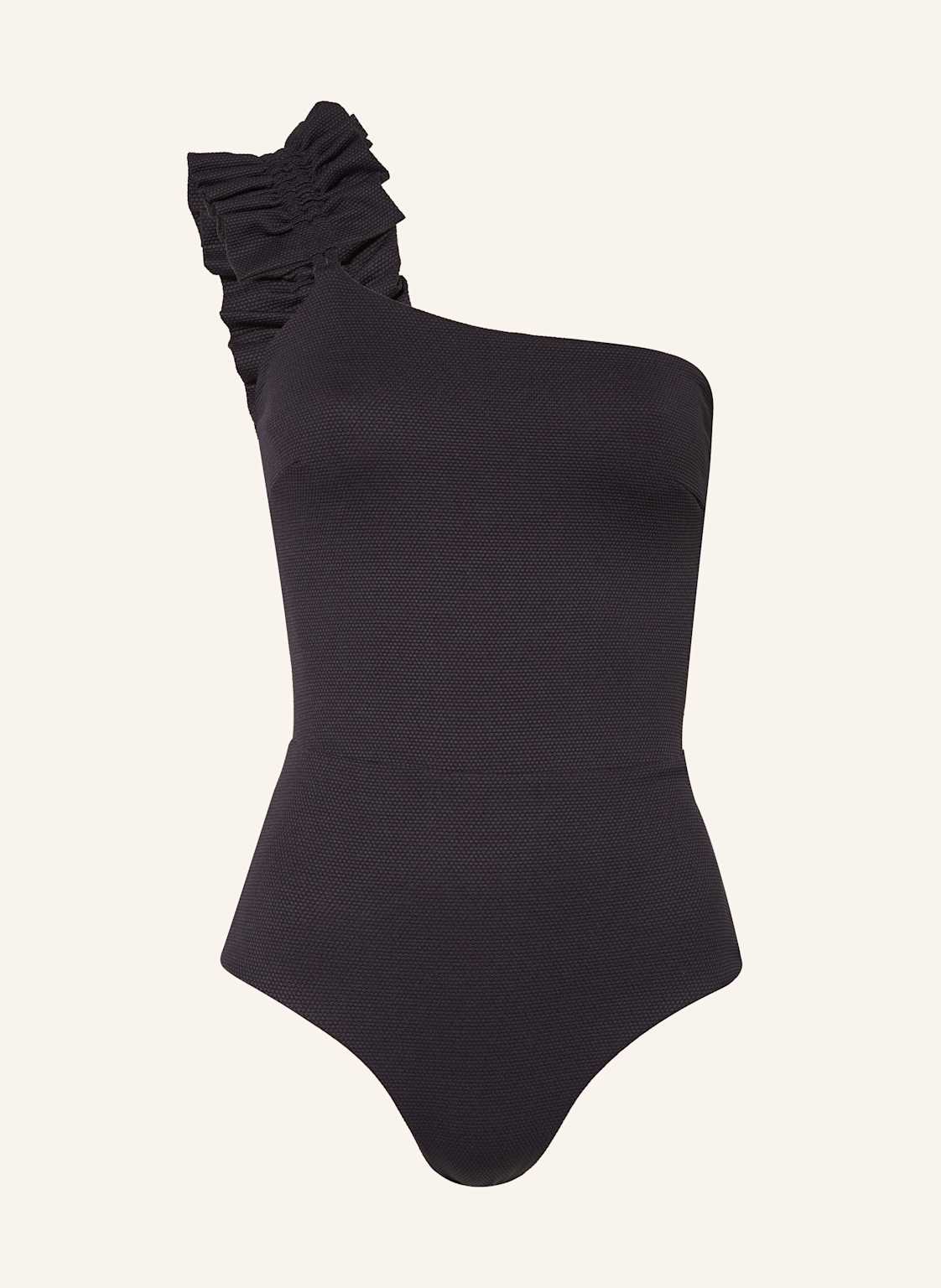 Mymarini One-Shoulder-Badeanzug Swimsuit No. 3 Mit Uv-Schutz 50+ schwarz von MYMARINI