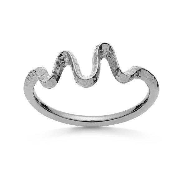 Ring Damen Silber 51 von Maanesten