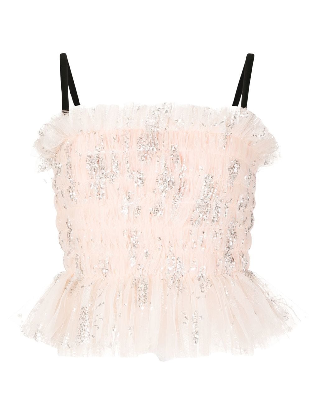 Macgraw Beloved corset tulle top - Pink von Macgraw