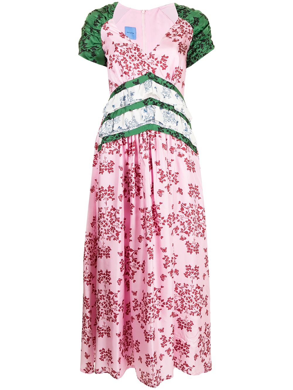 Macgraw Tilda silk maxi dress - Pink von Macgraw