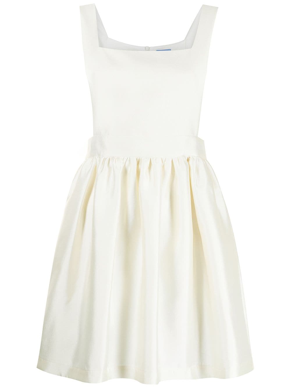 Macgraw sleeveless flared mini dress - White von Macgraw