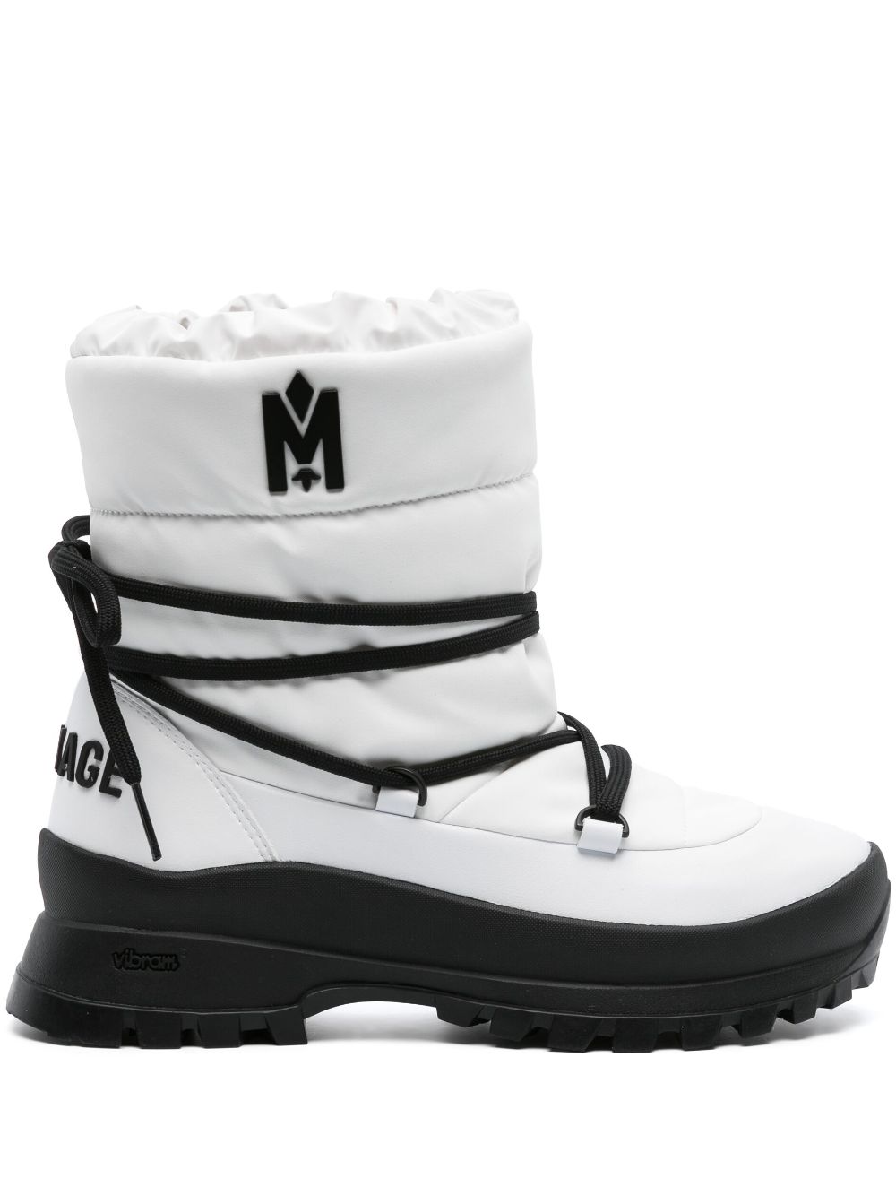 Mackage Conquer padded snow boot - White von Mackage