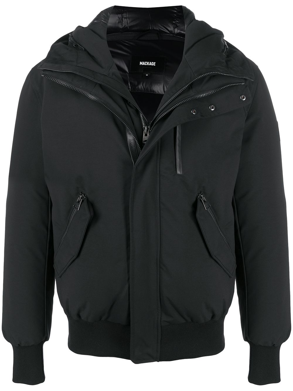 Mackage Dixon hooded down jacket - Black von Mackage