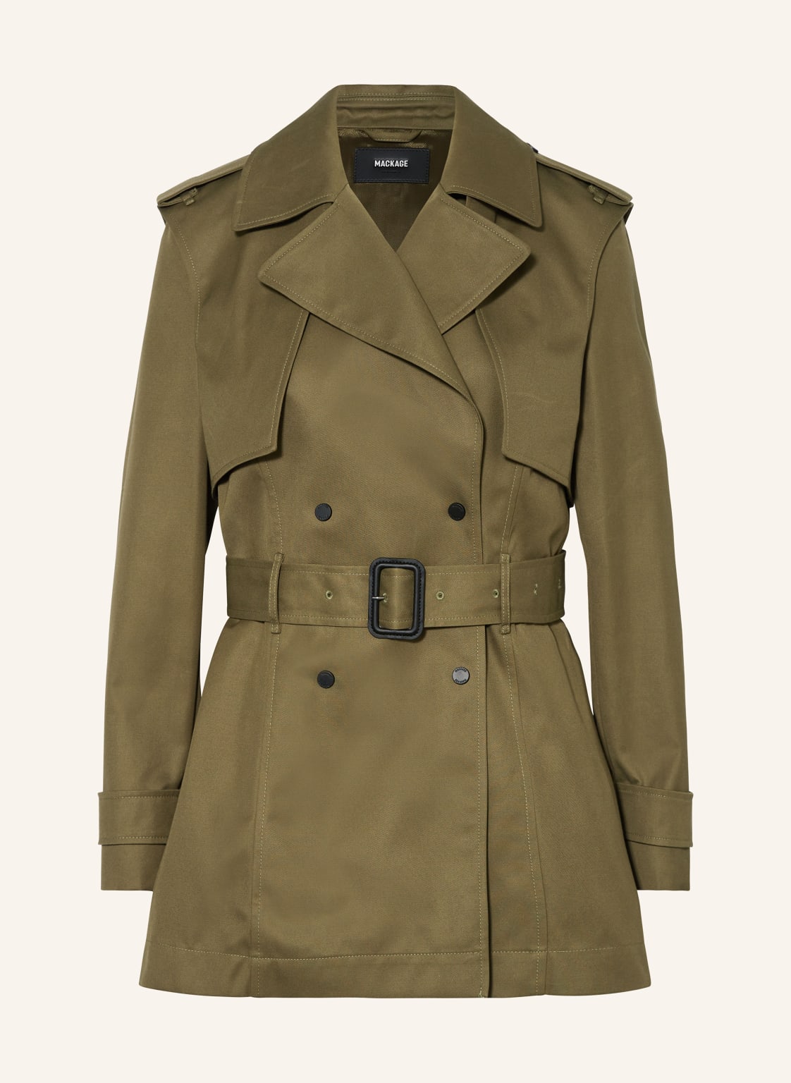 Mackage Trenchcoat Adva gruen von Mackage