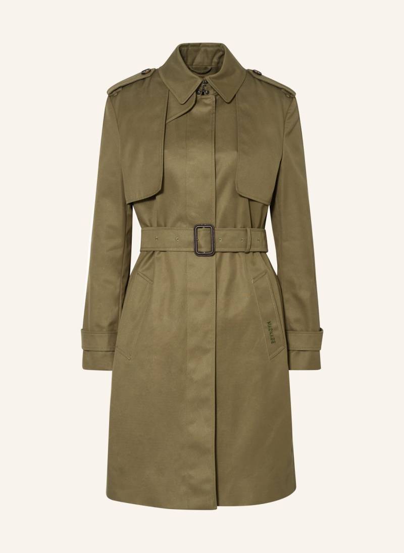 Mackage Trenchcoat Winn gruen von Mackage