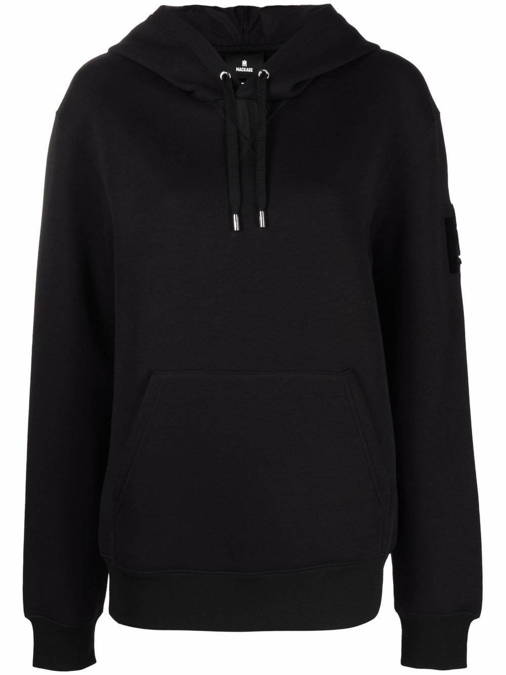 Mackage embroidered logo hoodie - Black von Mackage