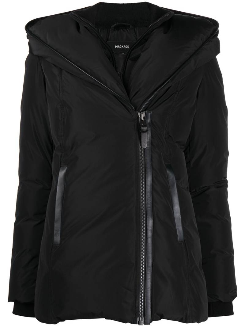 Mackage fitted puffer jacket - Black von Mackage