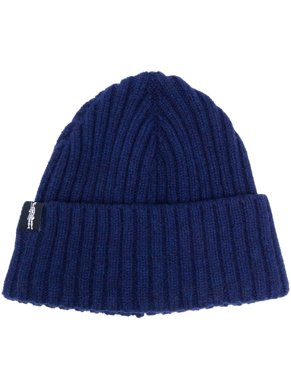 Mackintosh BILLIE wool beanie - Blue von Mackintosh