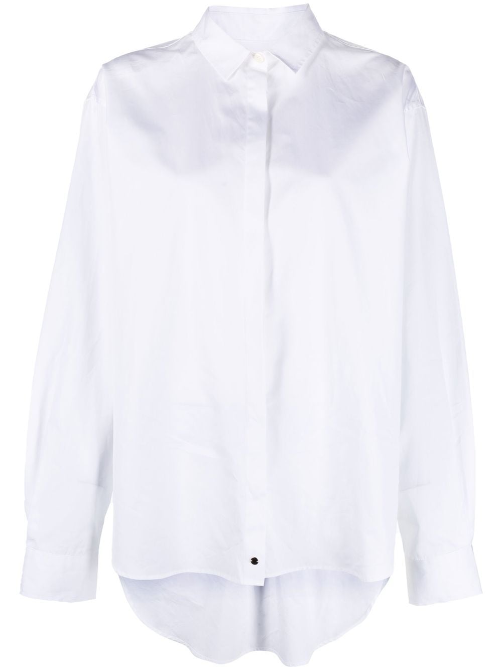 Mackintosh Bluebells dip-hem shirt - White von Mackintosh