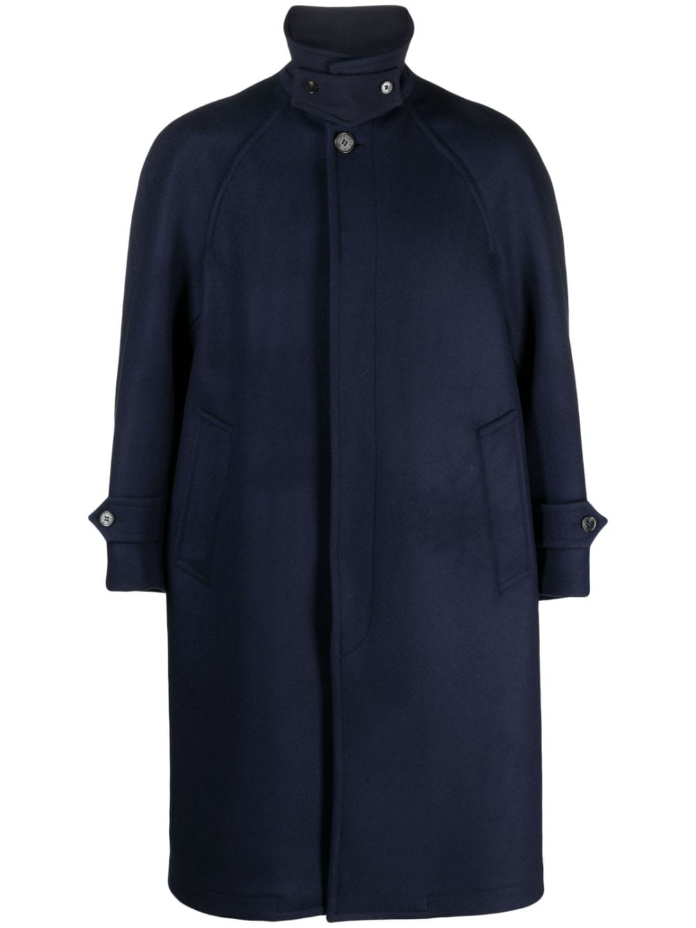 Mackintosh Boston wool overcoat - Blue von Mackintosh