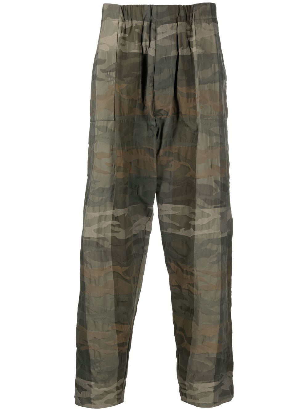 Mackintosh CAPTAIN camouflage-pattern trousers - Green von Mackintosh