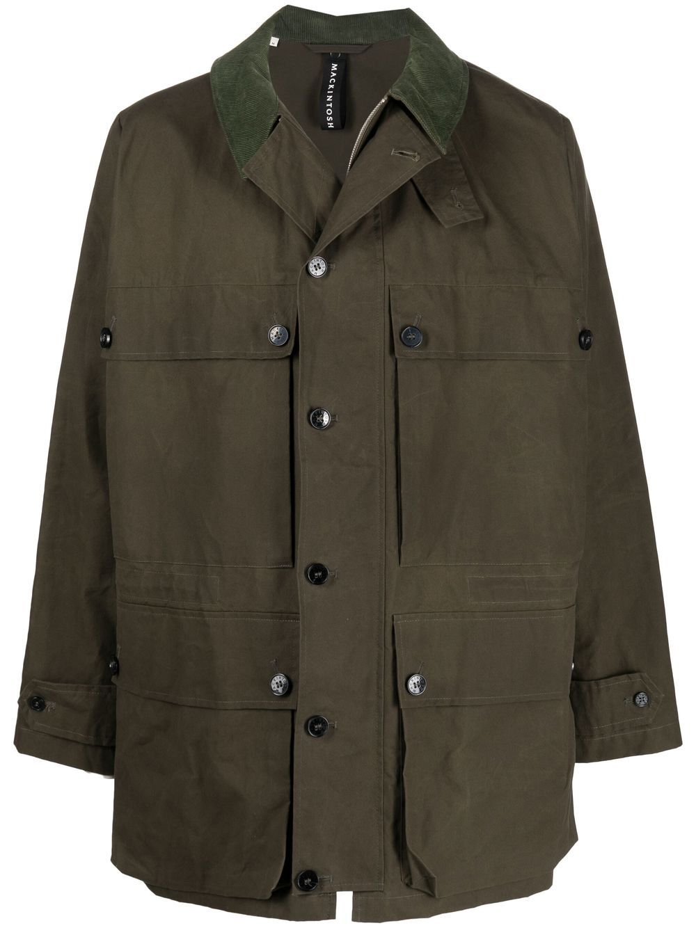 Mackintosh COUNTRY waxed cotton coat - Green von Mackintosh