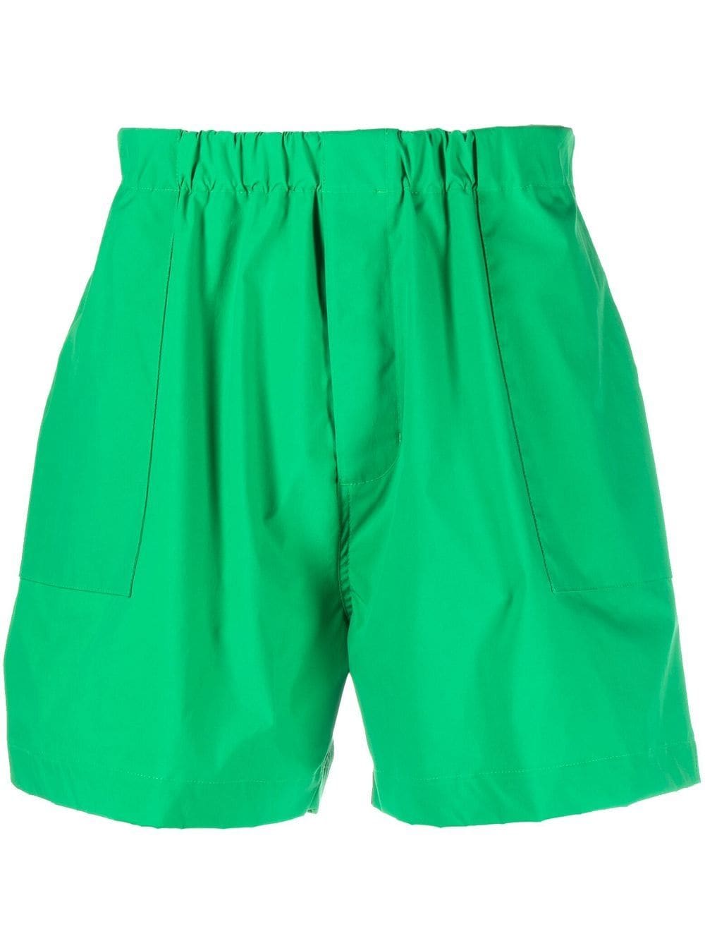 Mackintosh Captain elasticated waistband shorts - Green von Mackintosh