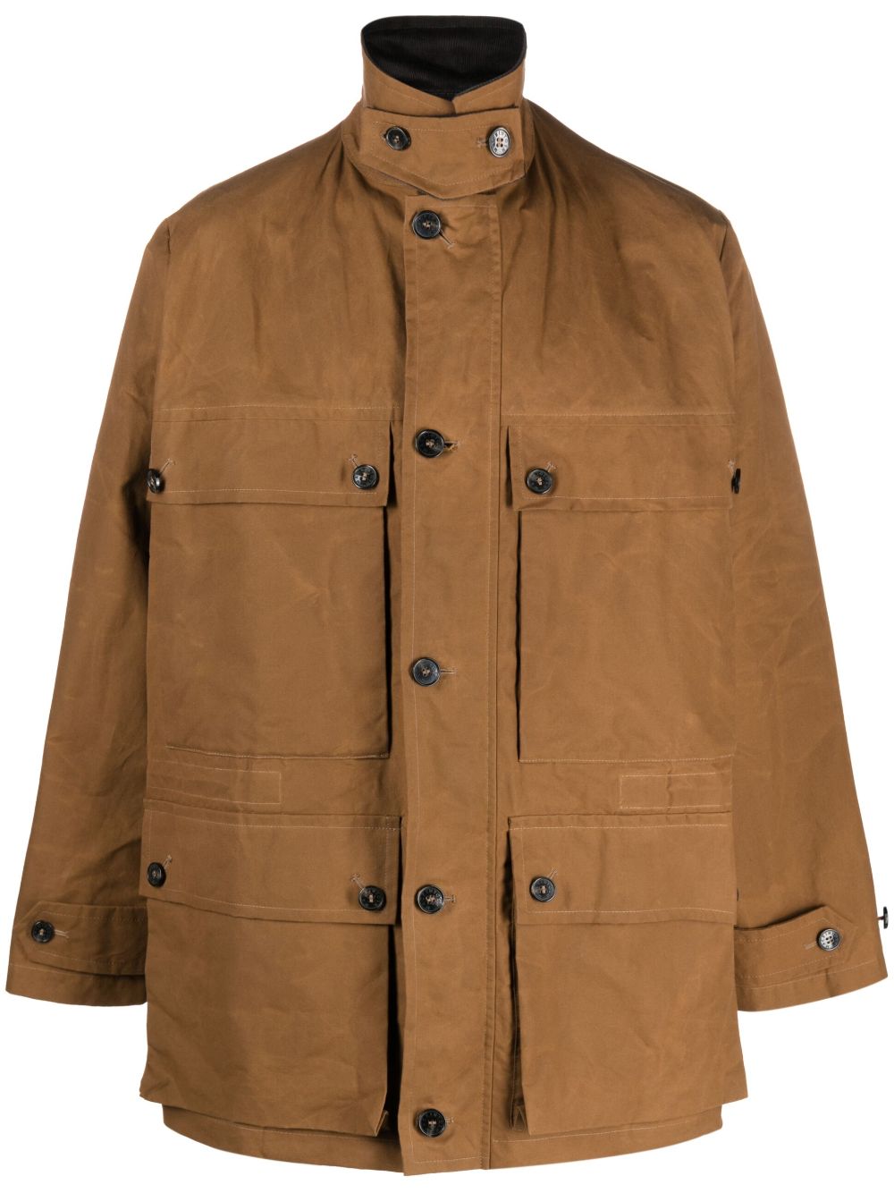Mackintosh Country waxed cotton raincoat - Brown von Mackintosh
