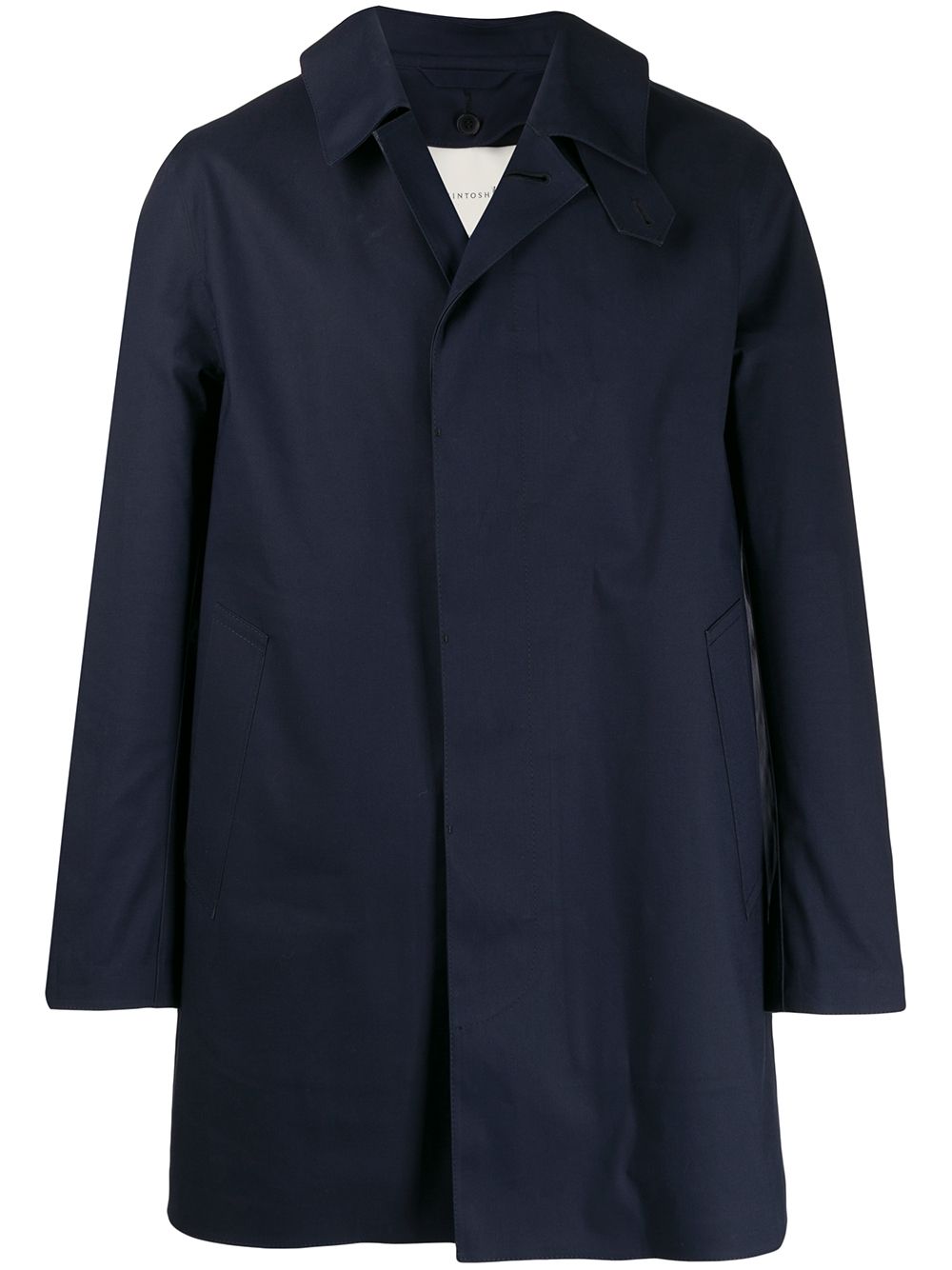 Mackintosh DUNOON cotton short coat - Blue von Mackintosh