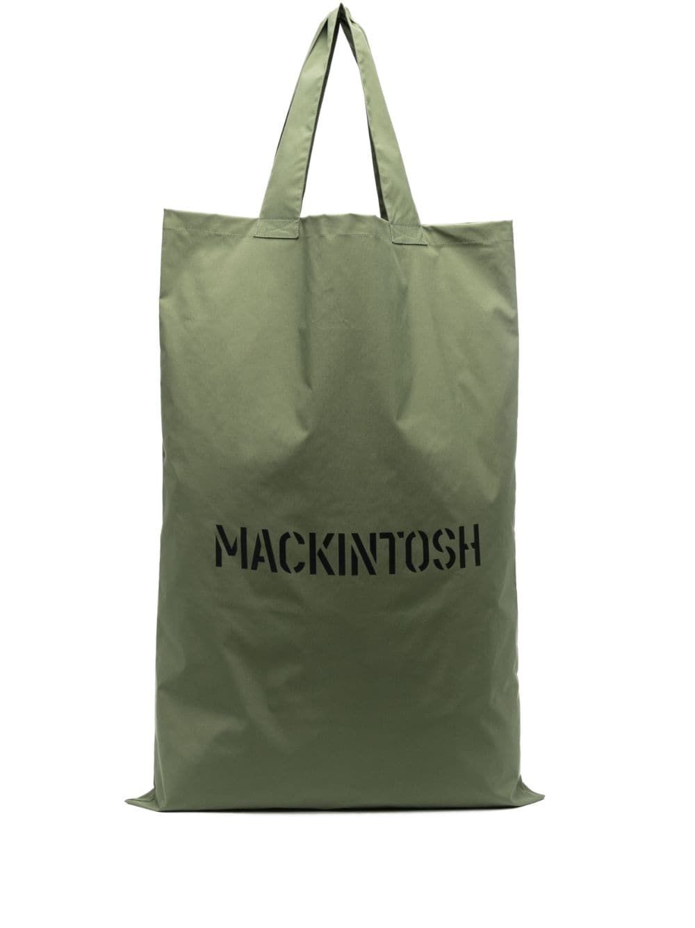 Mackintosh Empoli oversized logo-print tote bag - Green von Mackintosh