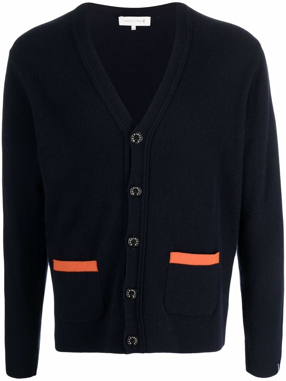 Mackintosh Field wool cardigan - Blue von Mackintosh