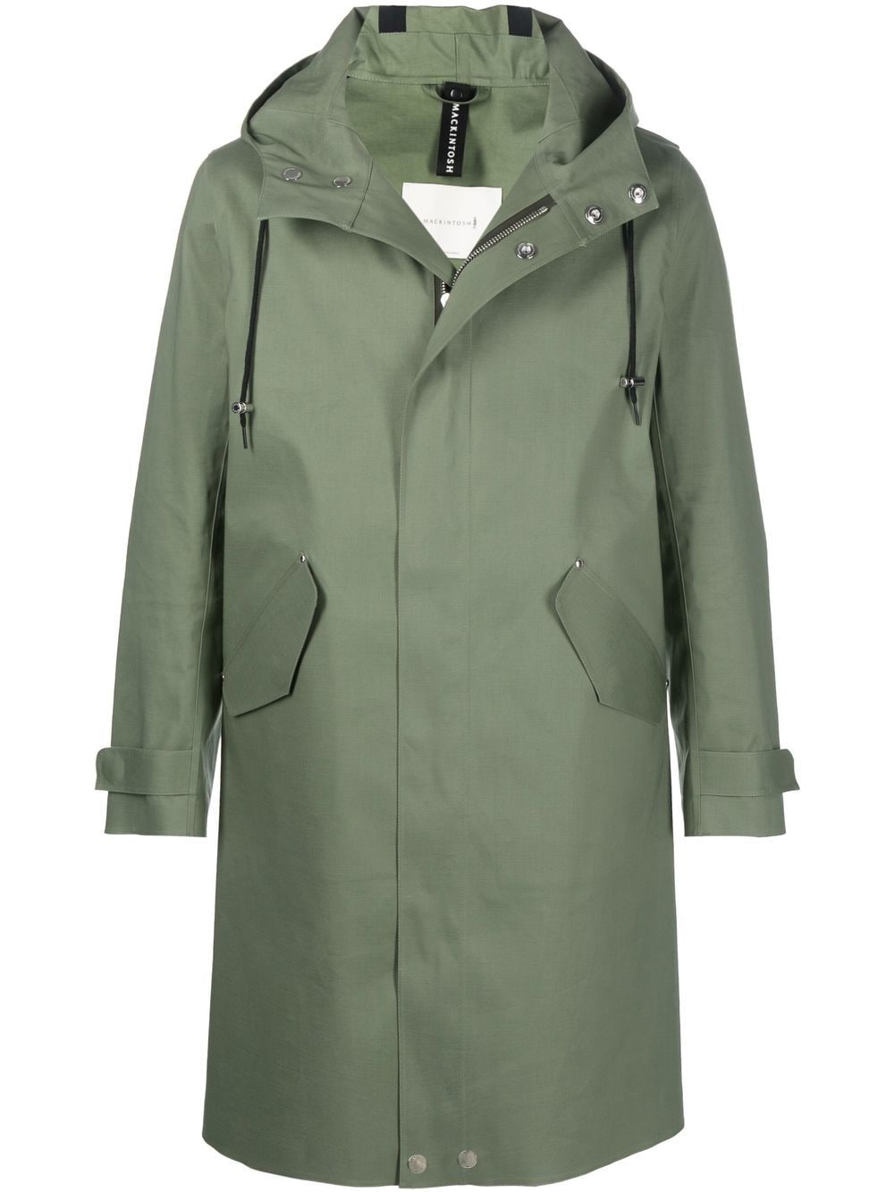 Mackintosh GRANISH hooded raincoat - Green von Mackintosh