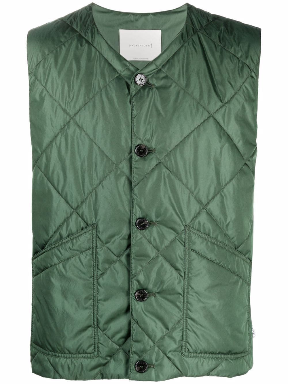 Mackintosh Hig quilted liner vest - Green von Mackintosh