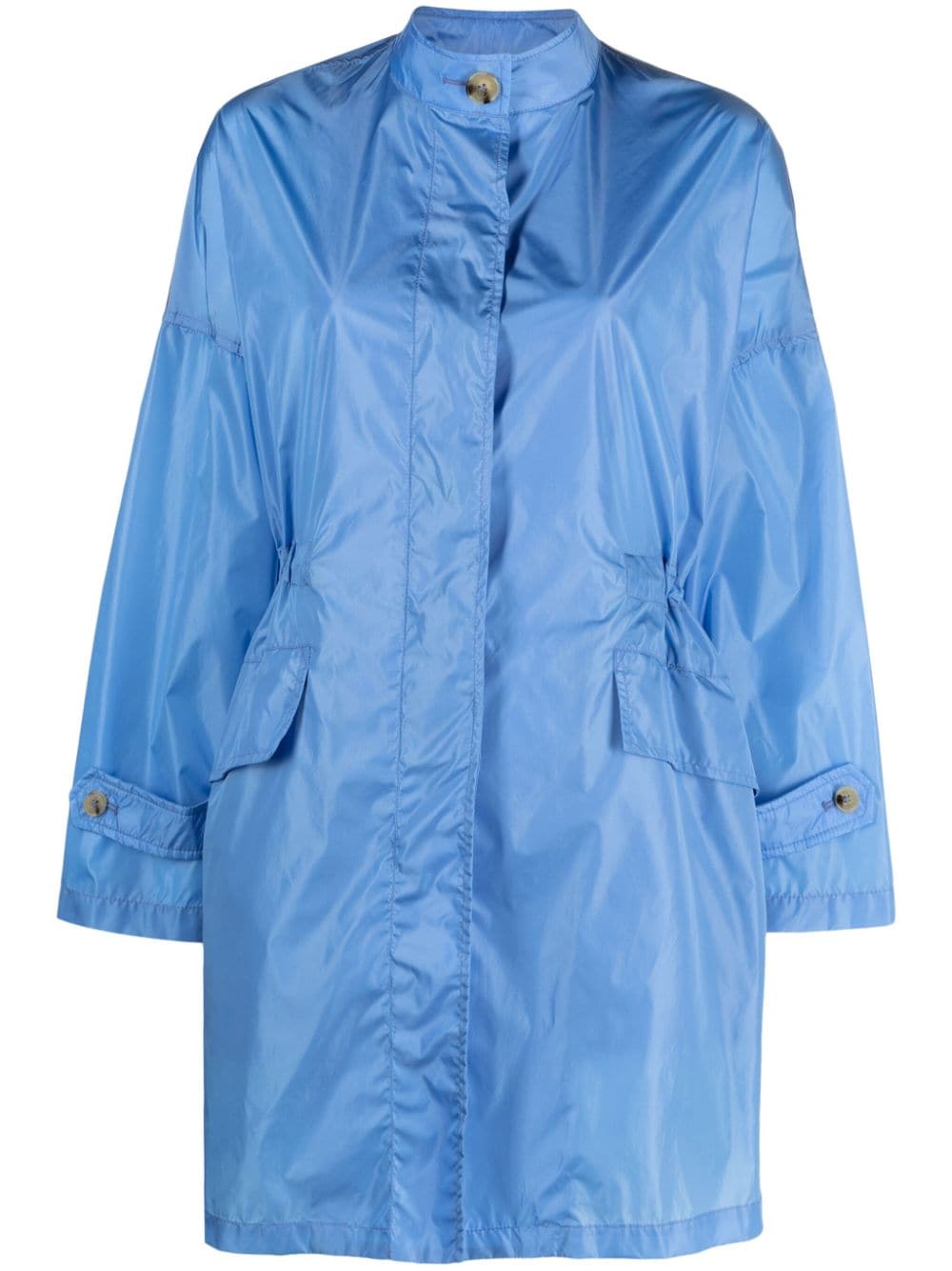 Mackintosh Humbie drawstring parka coat - Blue von Mackintosh