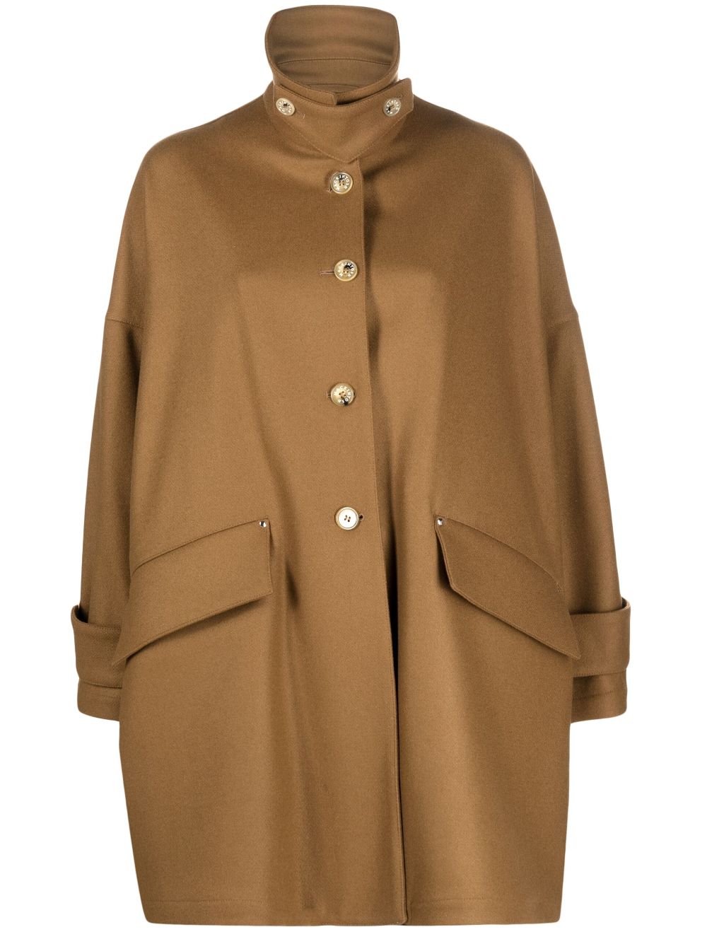 Mackintosh Humbie wool overcoat - Brown von Mackintosh